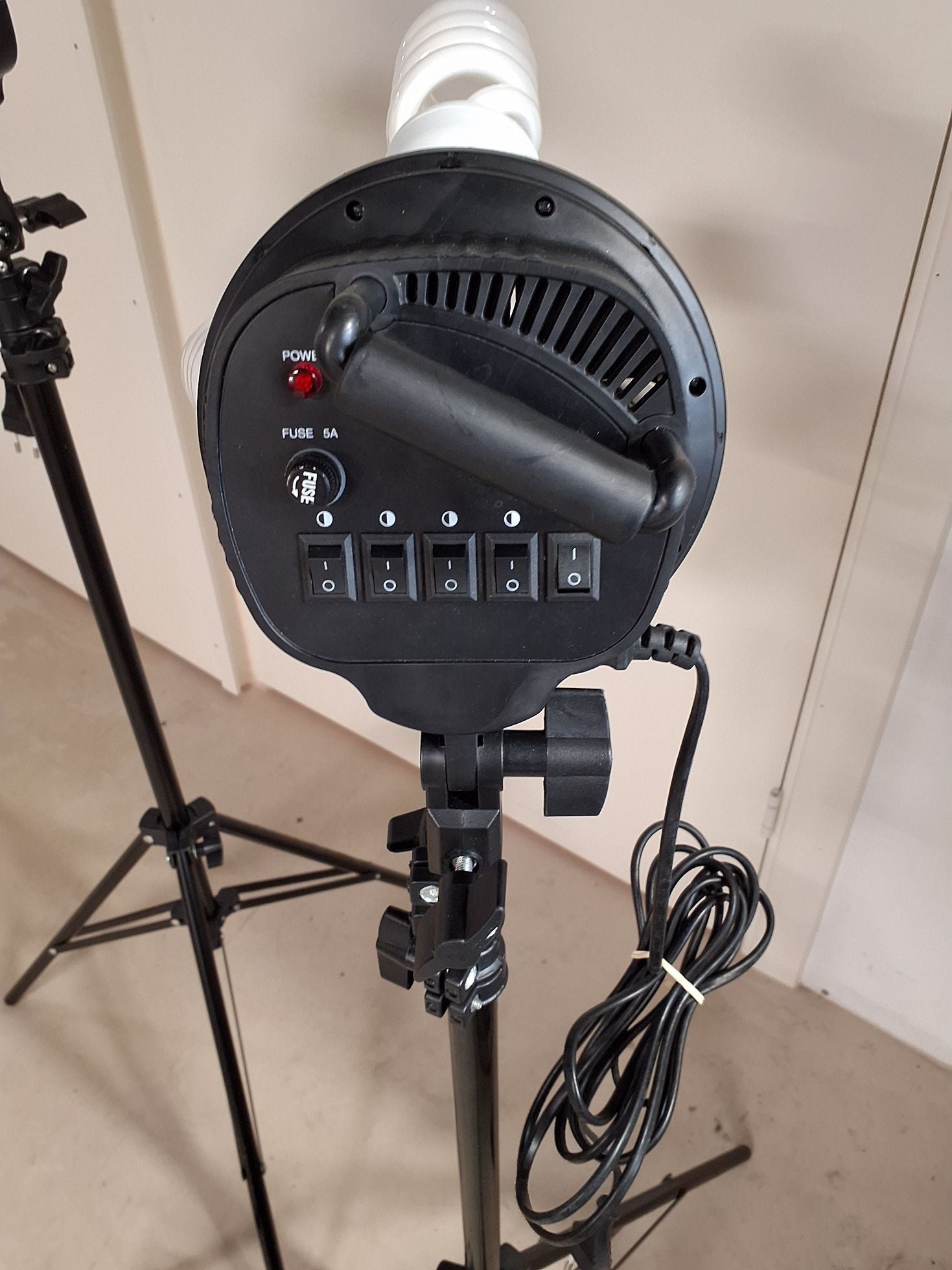 Studie lampe incl. 9 lyskilder