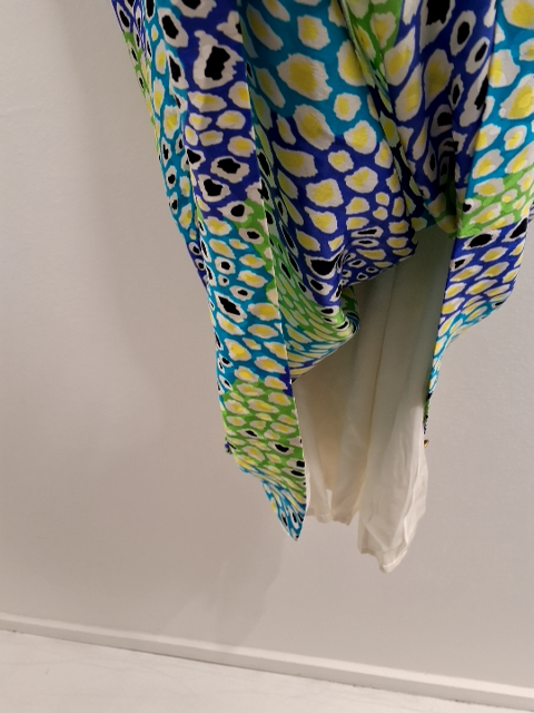 Escada Vintage Silke Kjole