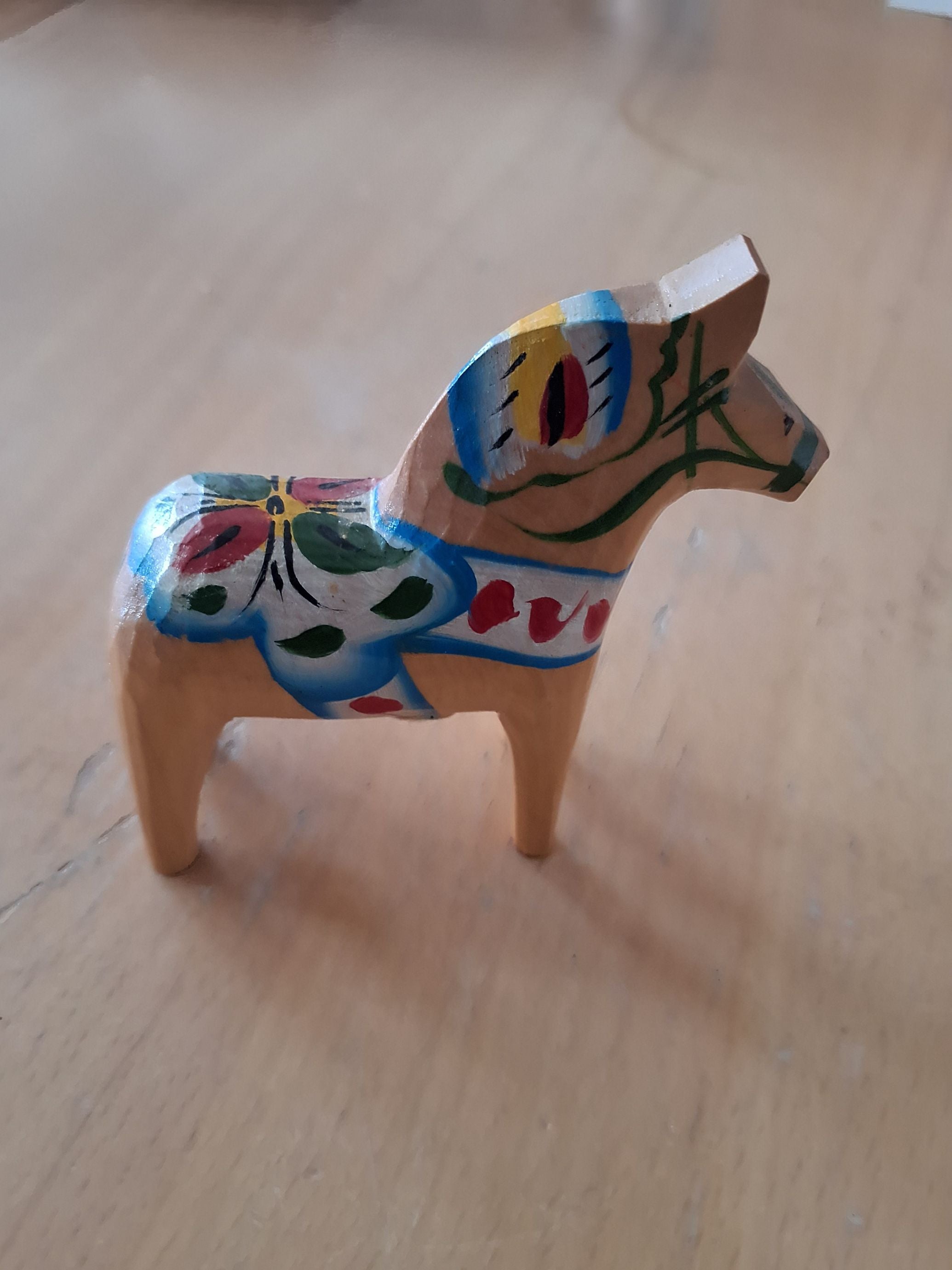 Dala hest beige