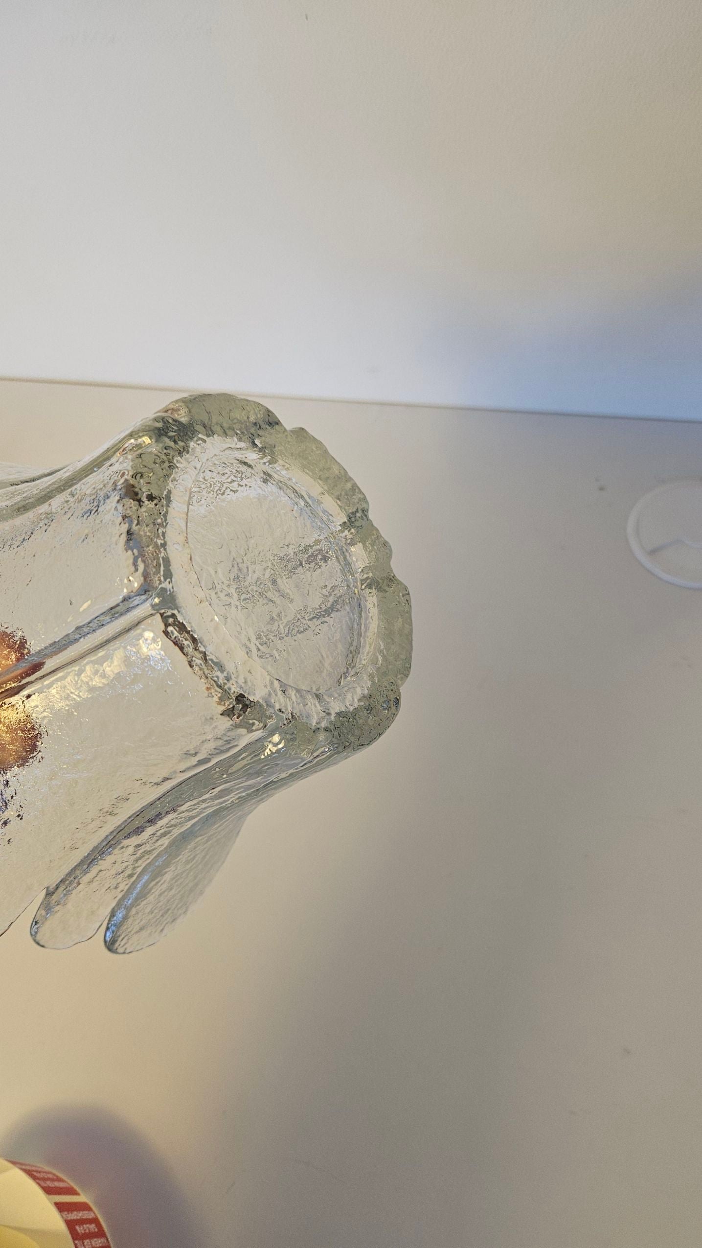 Vintage Glasskål/Vase