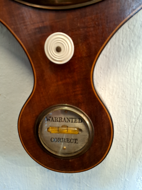 Barometer og stuetermometer