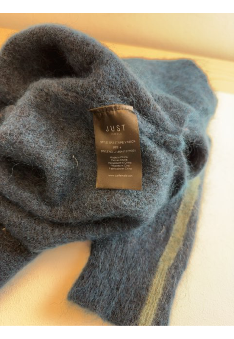 Just Female mohair striktrøje