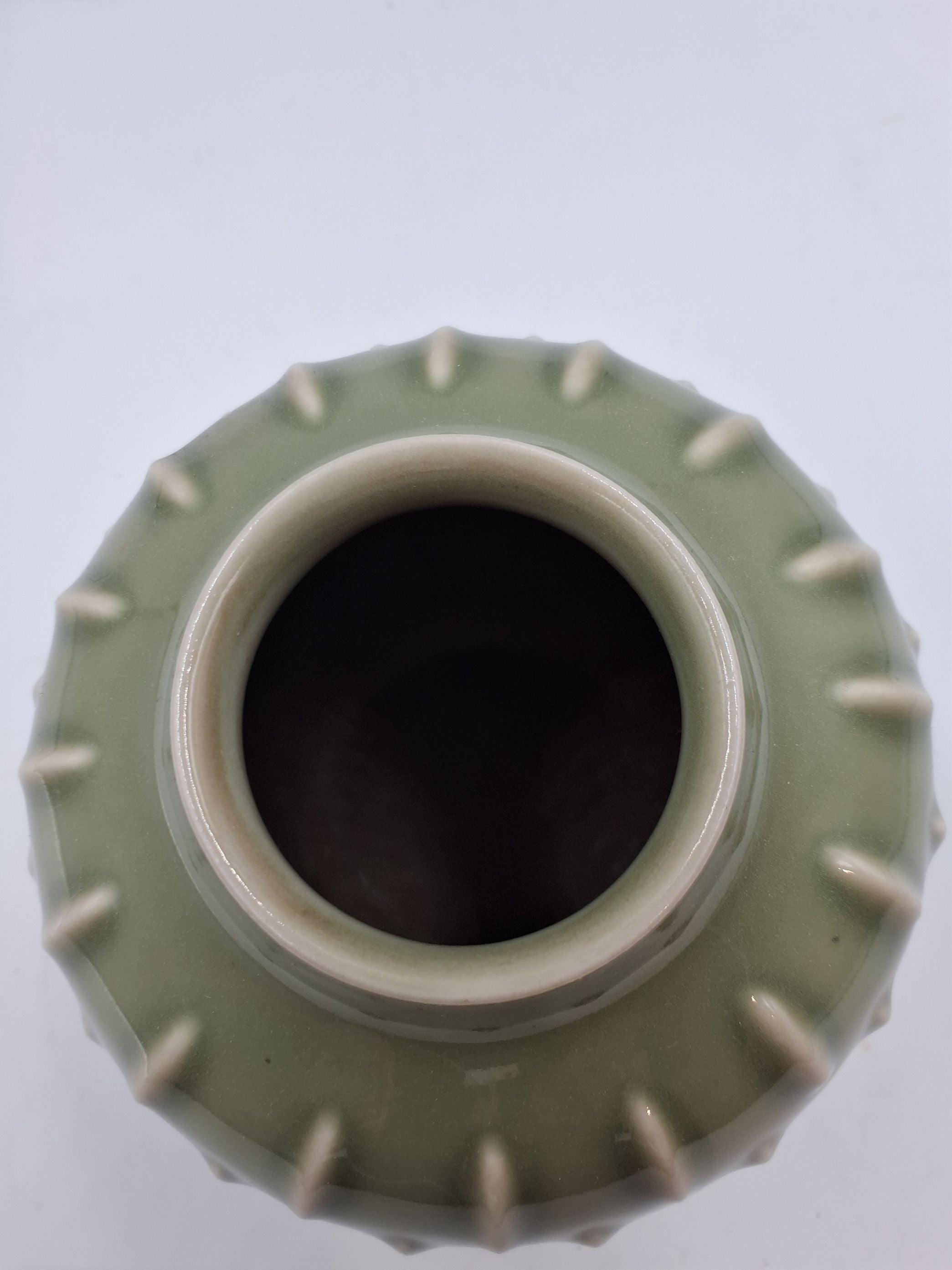 Royal Copenhagen grøn vase