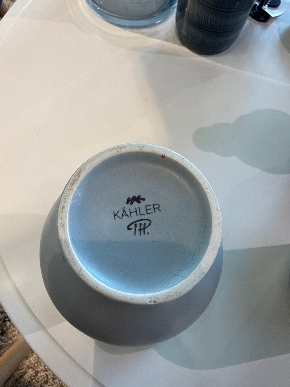 Vase Grå "Kähler"