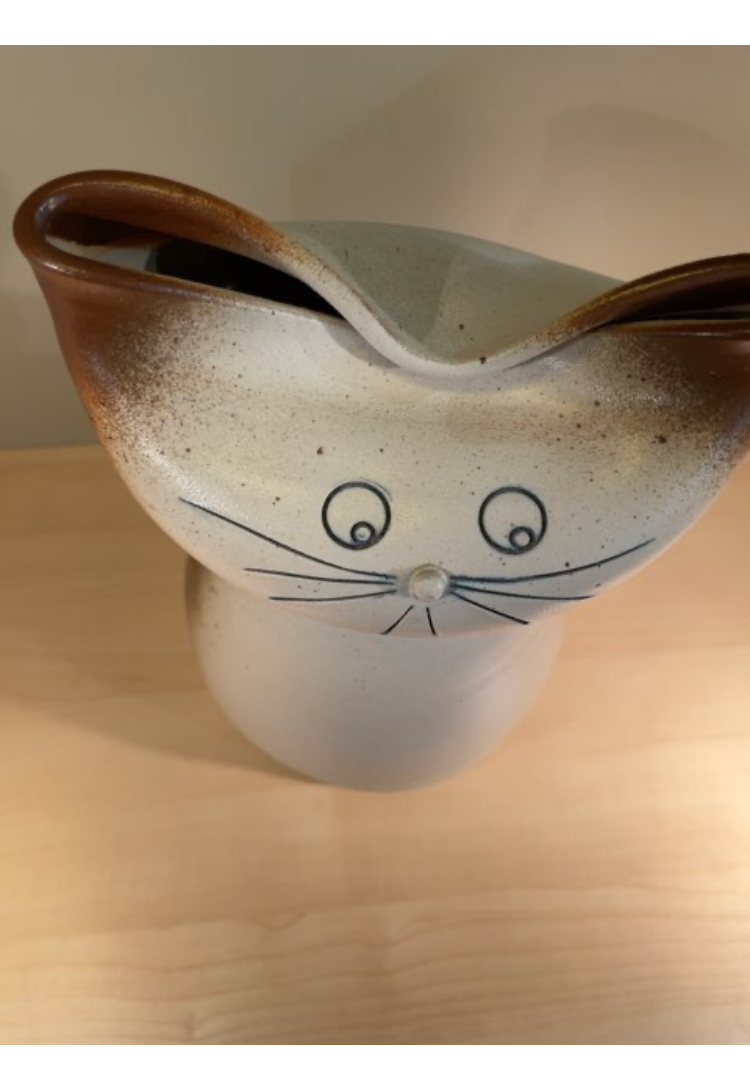 Kat i keramik  Mogens Kræmer