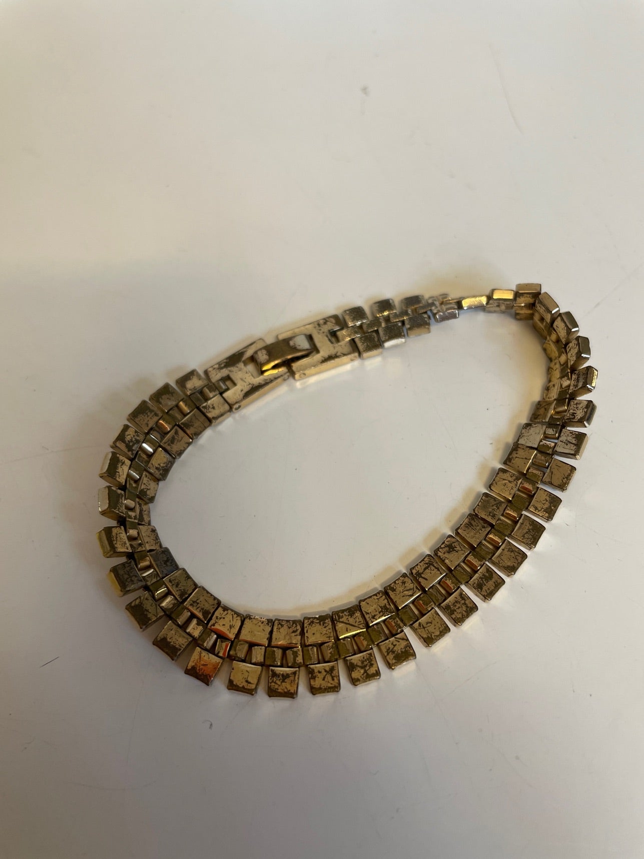 Guldbelagt armbånd