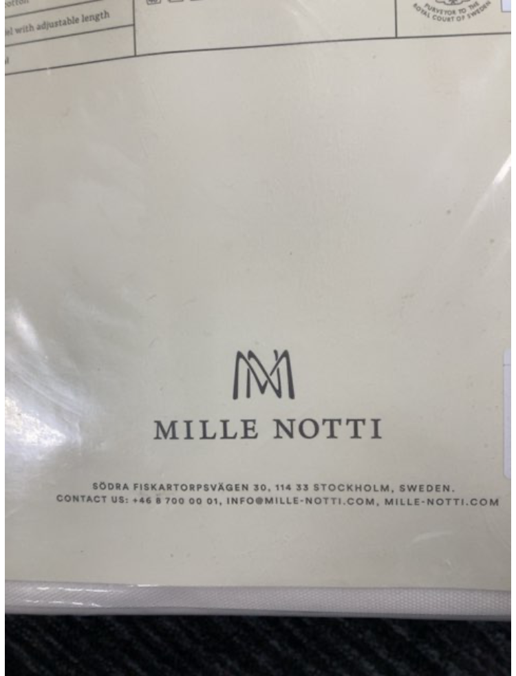 Sengeskørt Mille Notti