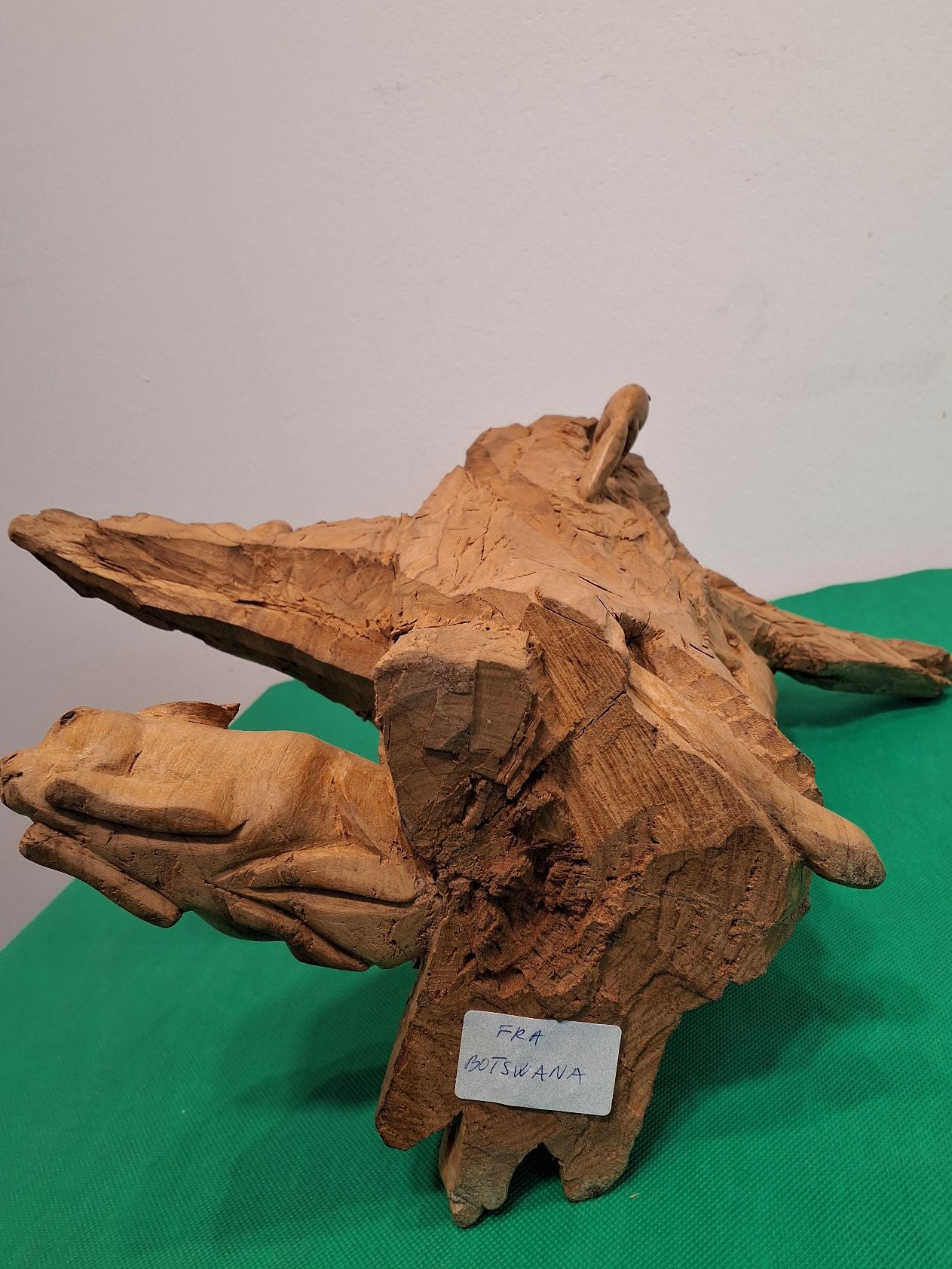 Unik træskulptur Botswana