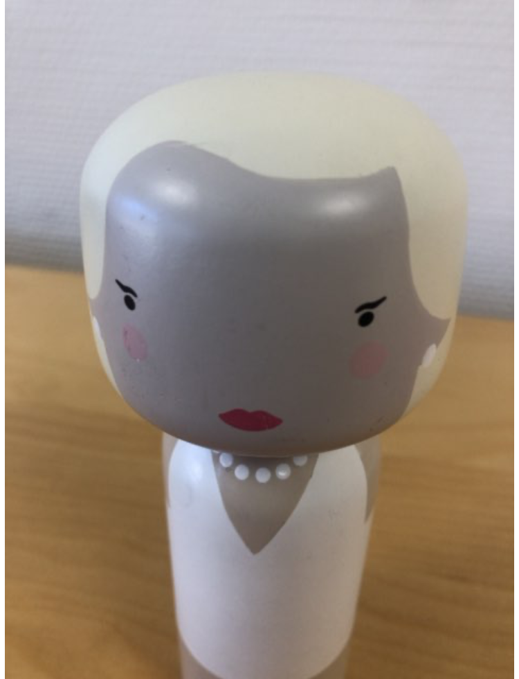 Lucie Kaas, Japansk træfigur