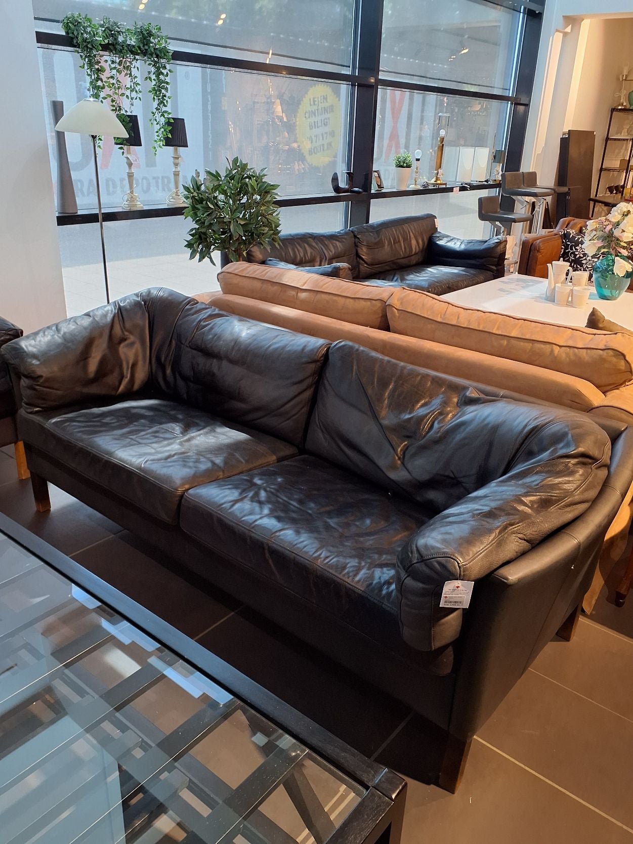 Sofa i læder