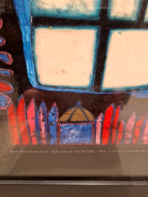 End of the Waters, plakat af Friedensreich Hundertwasser