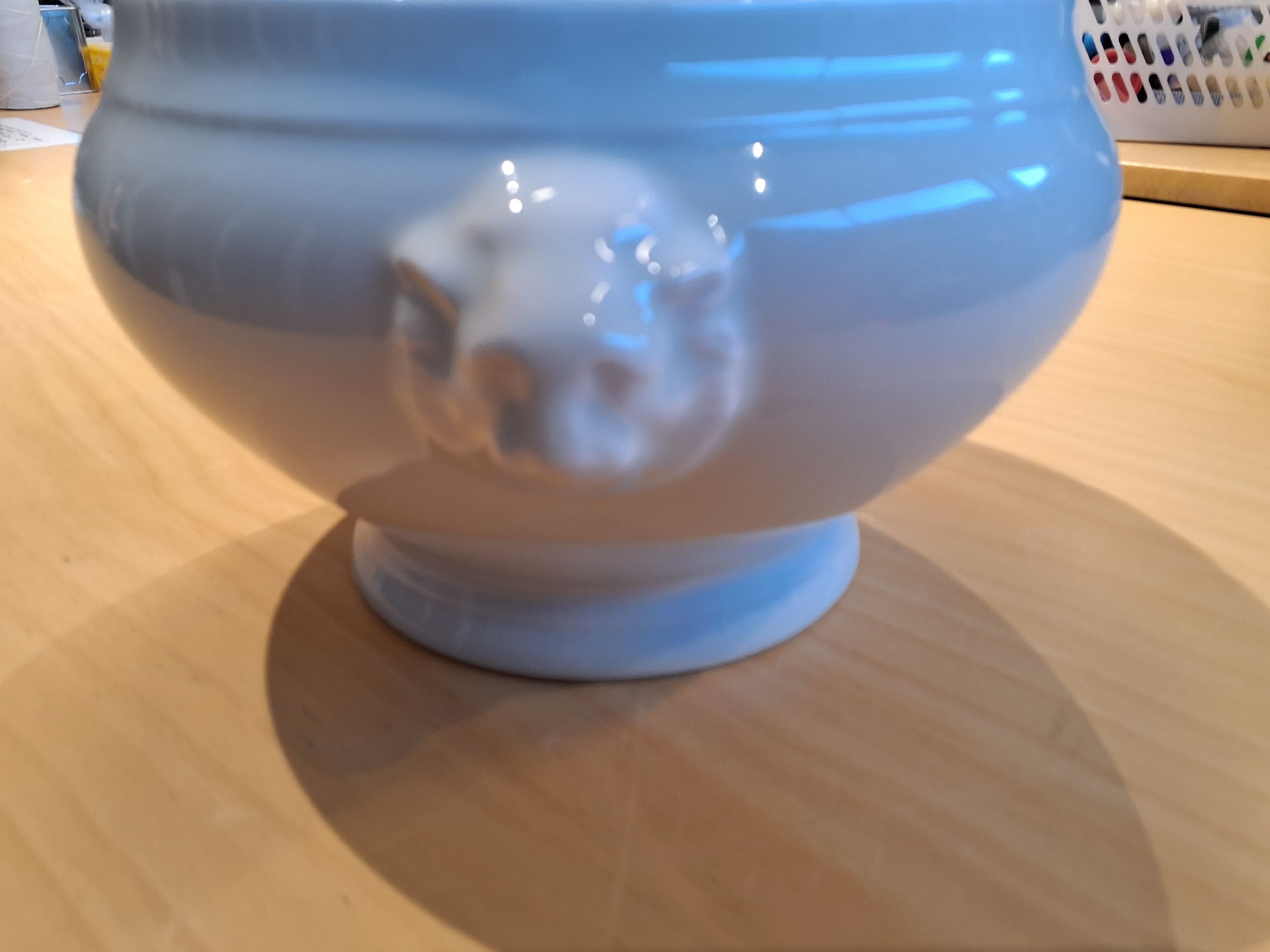 Hvid skål