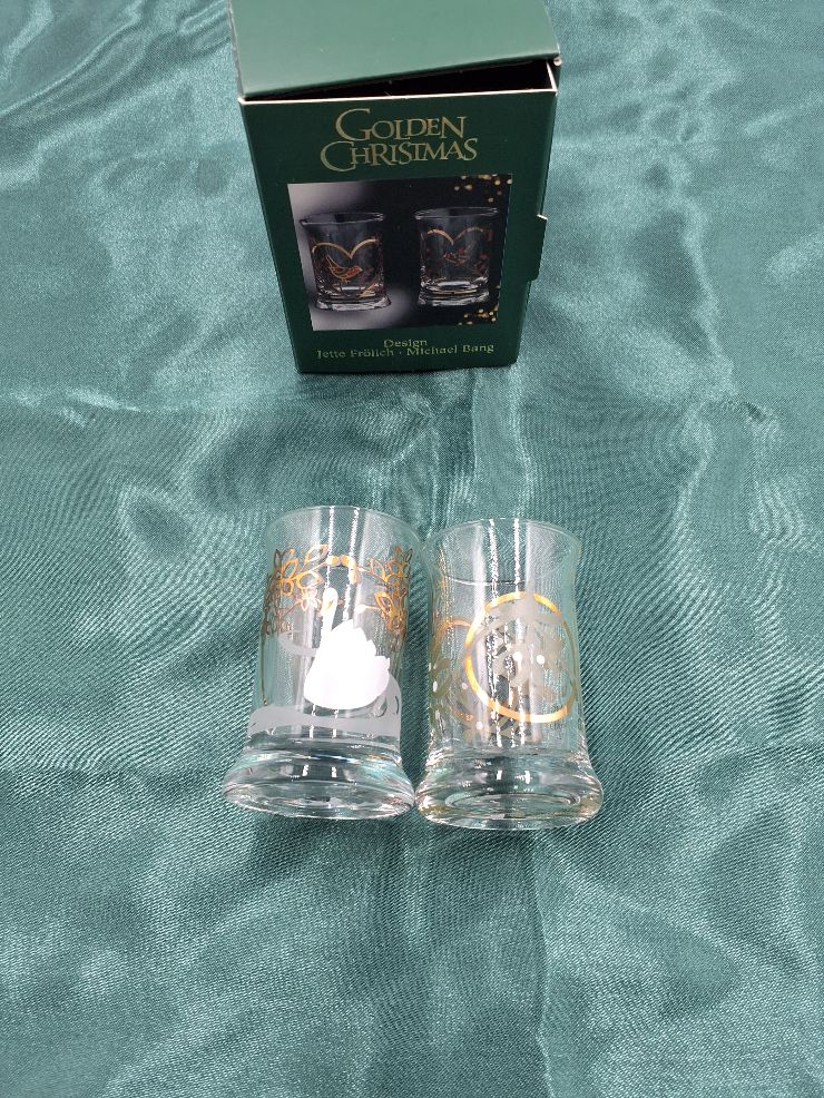 Holmegaard Snapseglas 2004