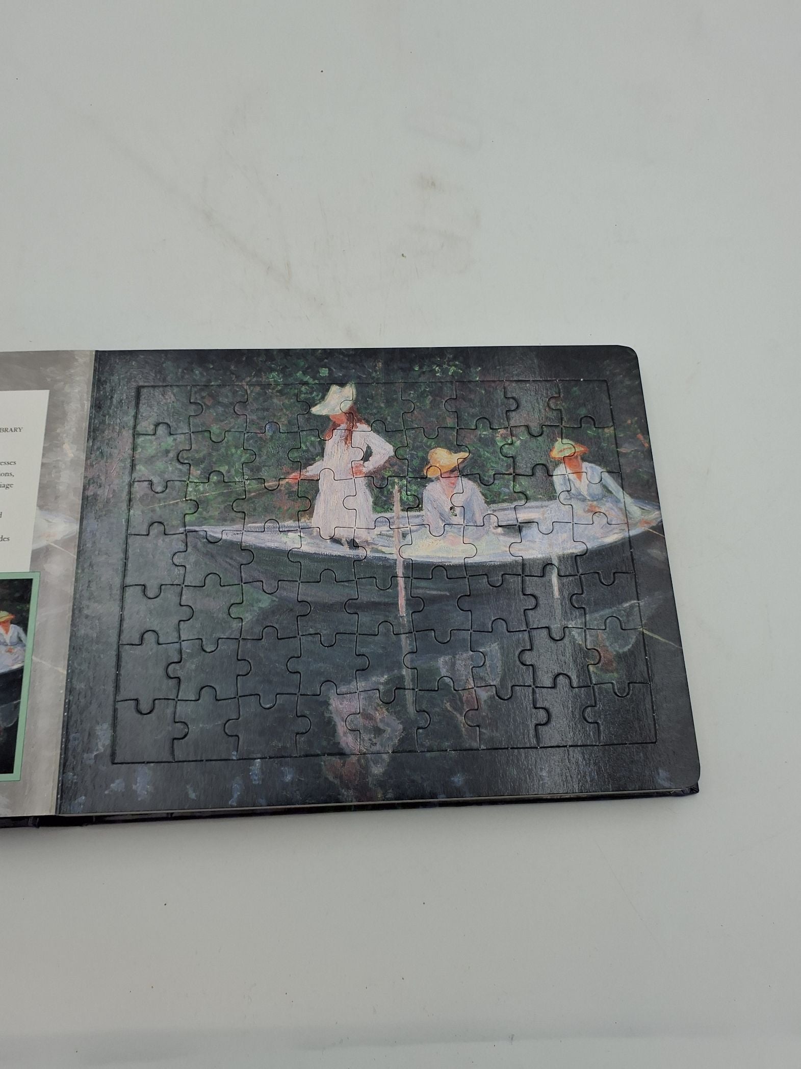 Claude Monet puslespil med 6 spil