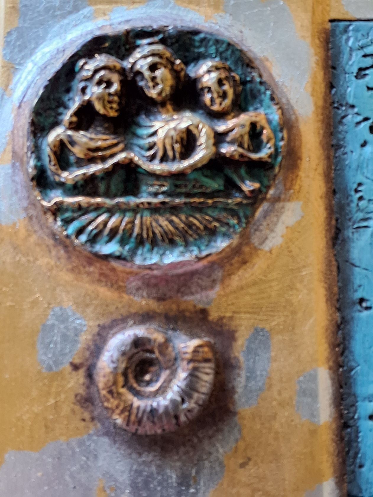 Mogens Leander "En duft sf Byzans" relief