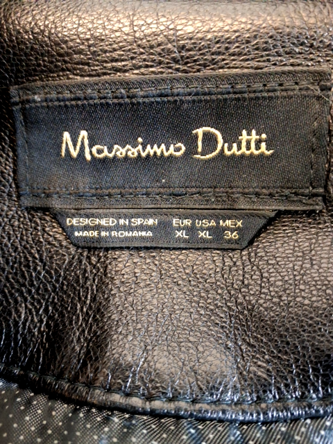 Massimo Dutti Skind Jakke (G868)
