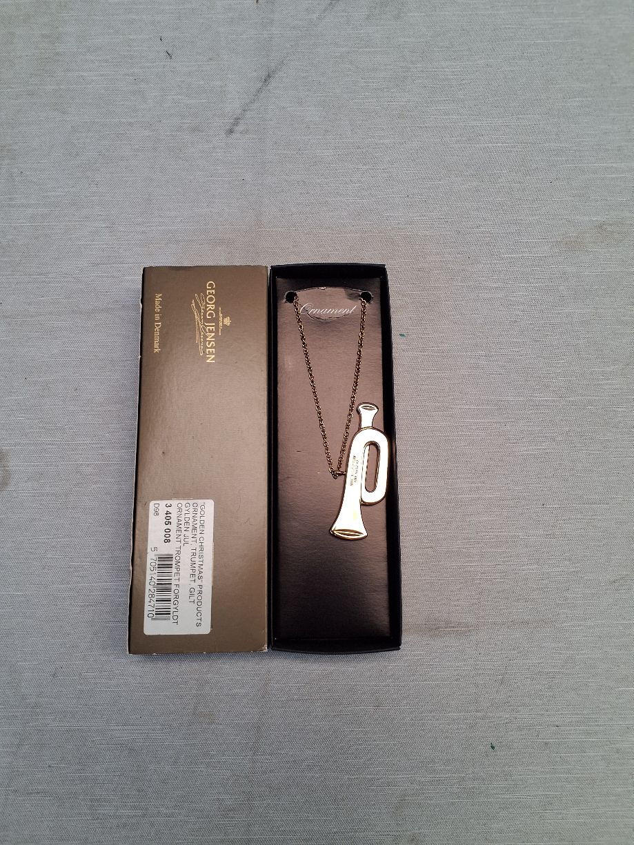 Georg Jensen Trompet Julrtræspynt