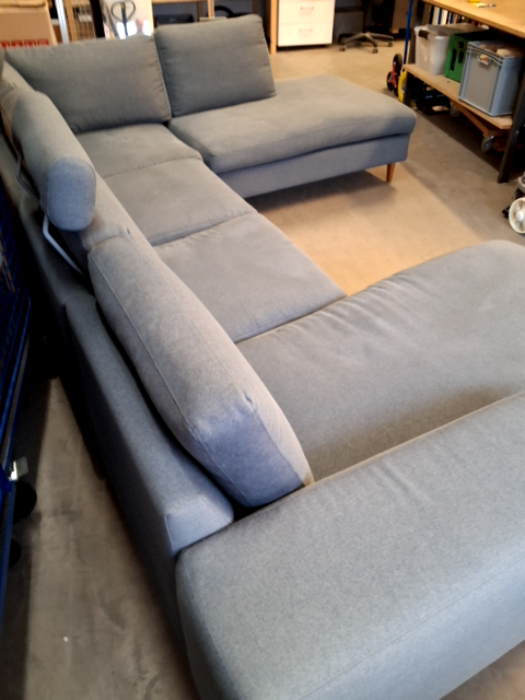 Stor flot sofa til hele familien