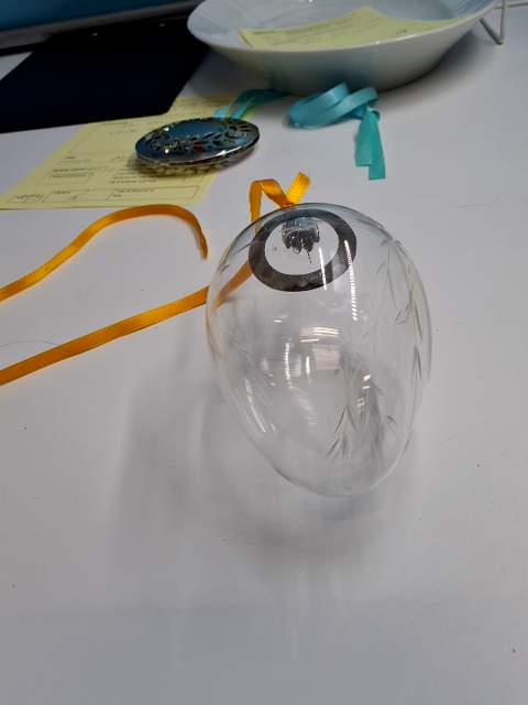 Dråbe glas kugle