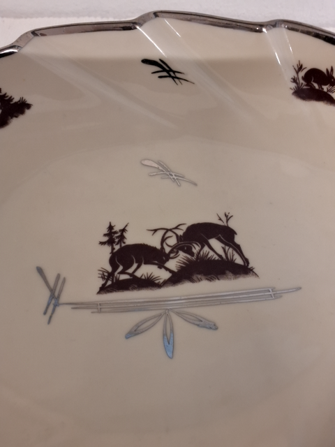 Bladformet Porcelænsfad