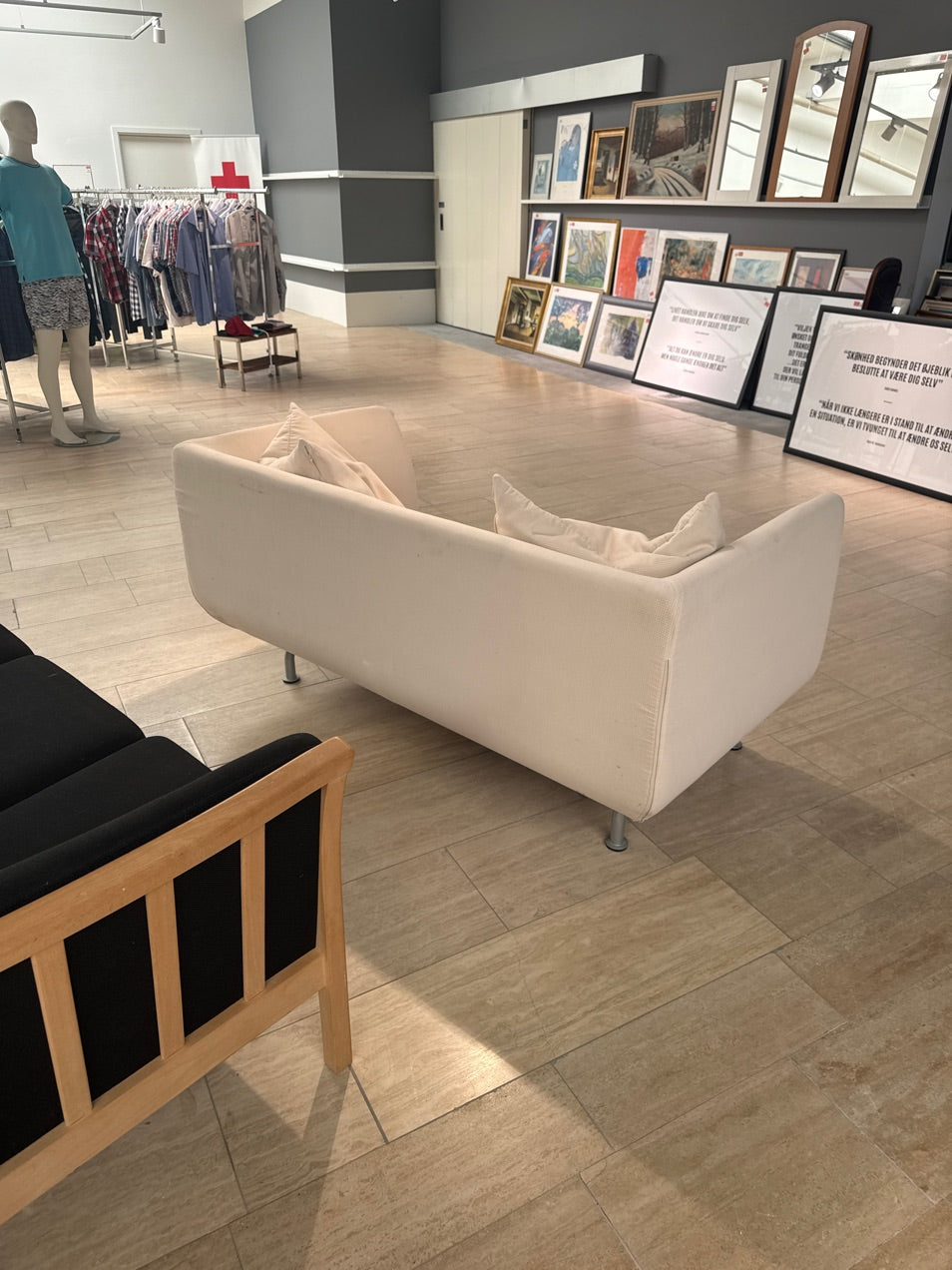 Sofa hvid