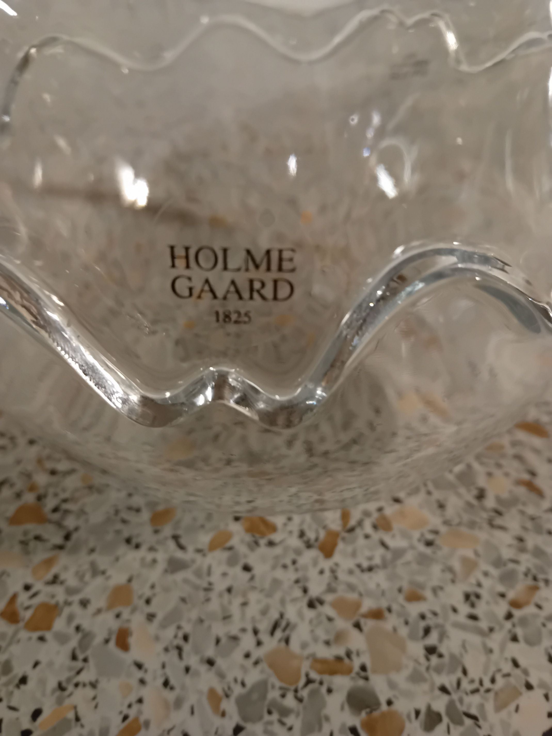 Holmegård glaskrukke