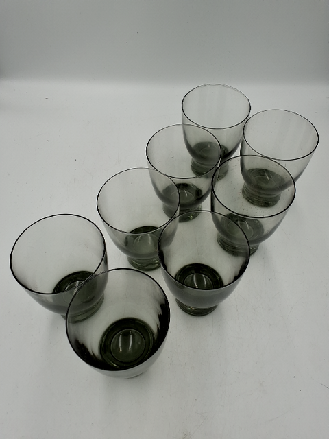 8 stk. glas holmegaard