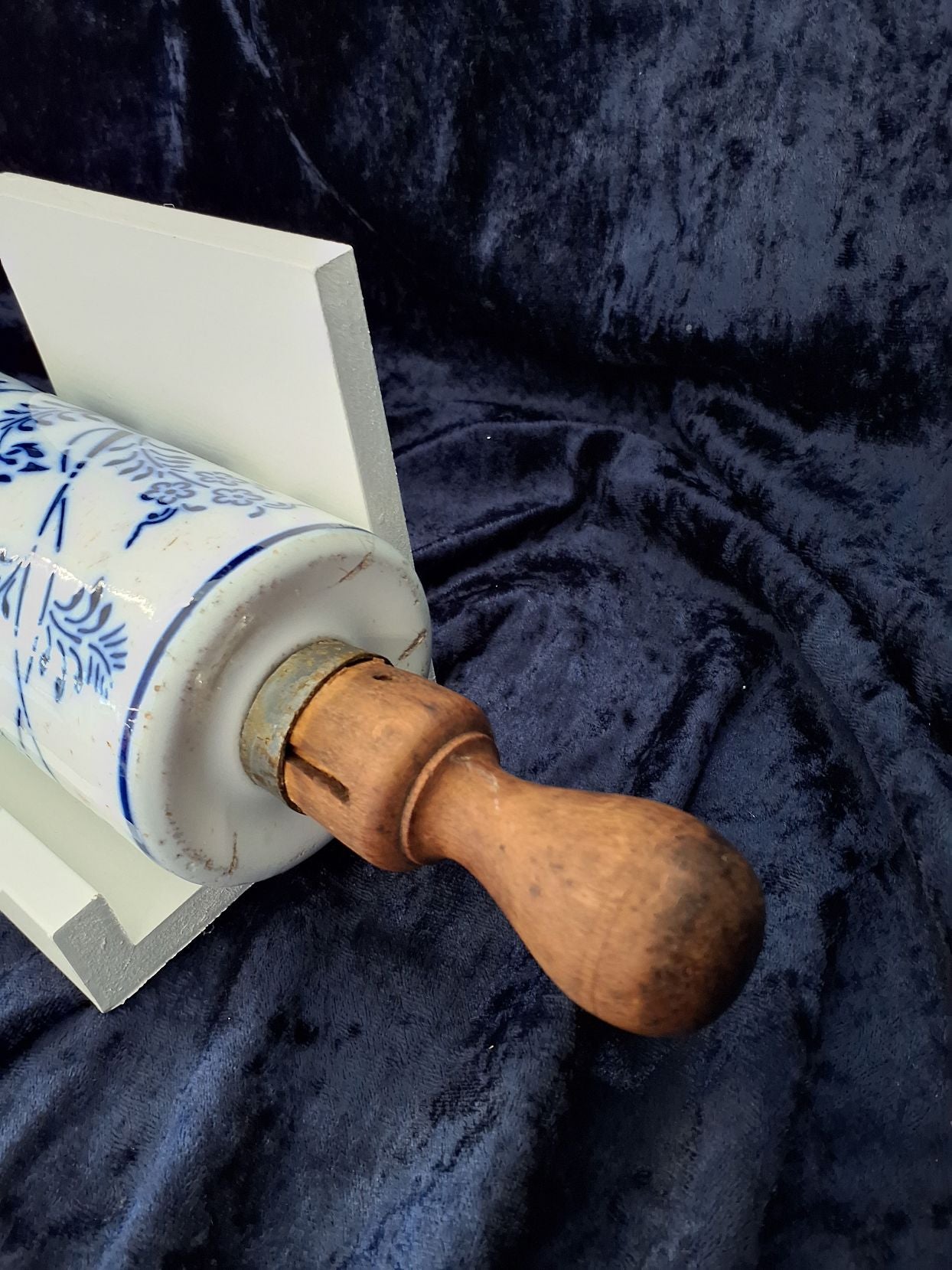 Antik porcelæns kagerulle