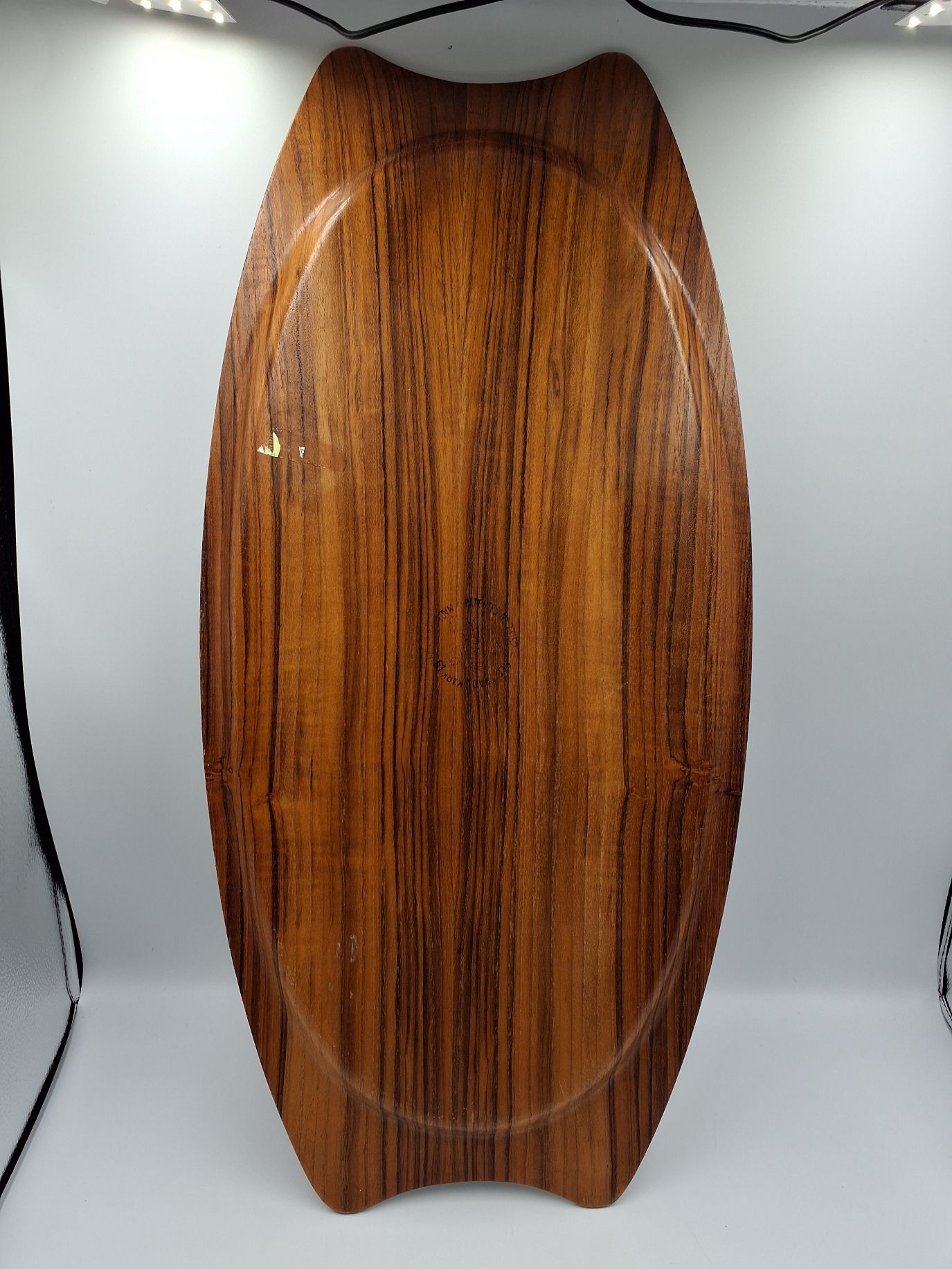 Bakke i teak, retrodesign