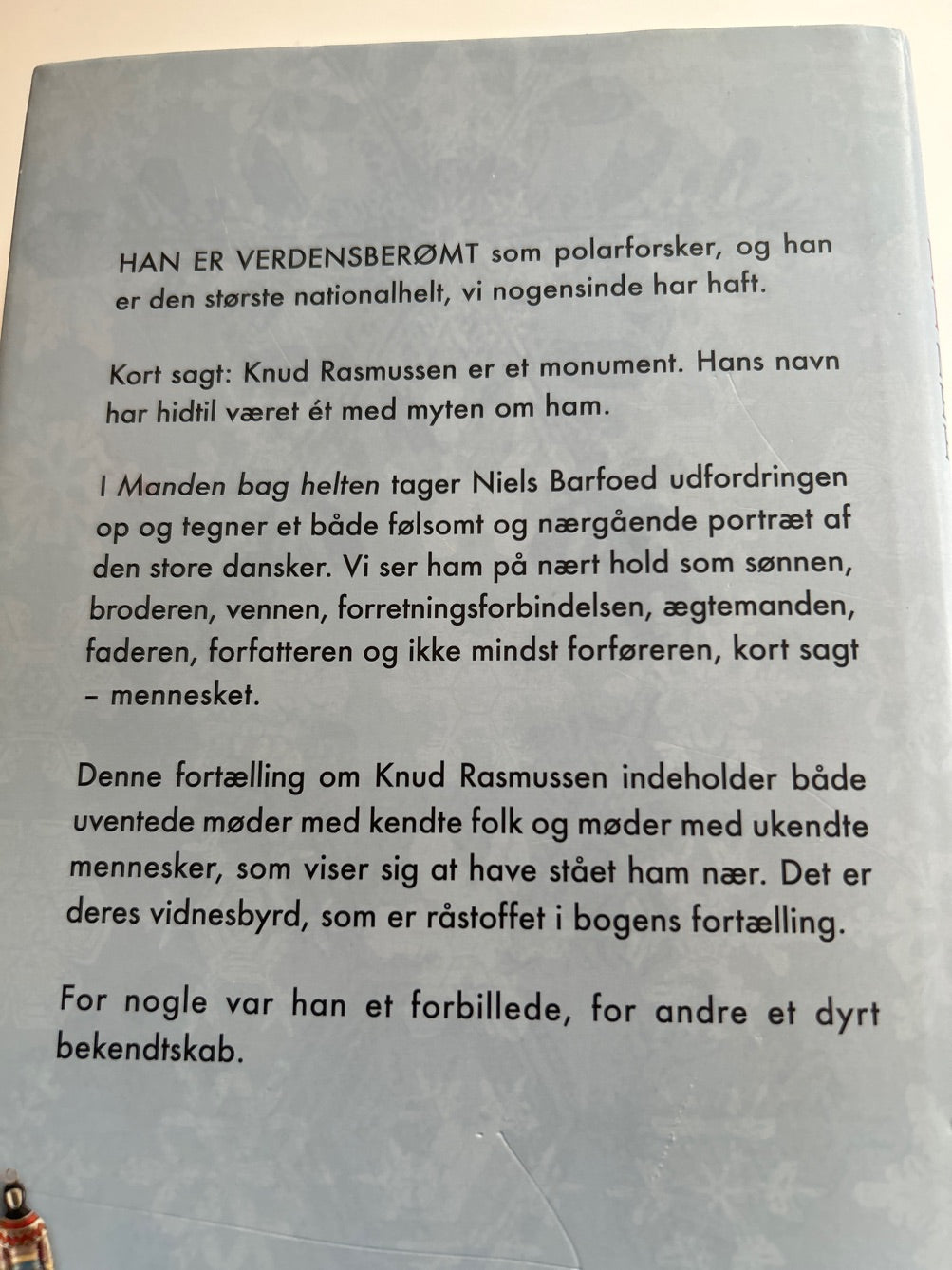 Manden bag helten ((Knud Rasmussen)