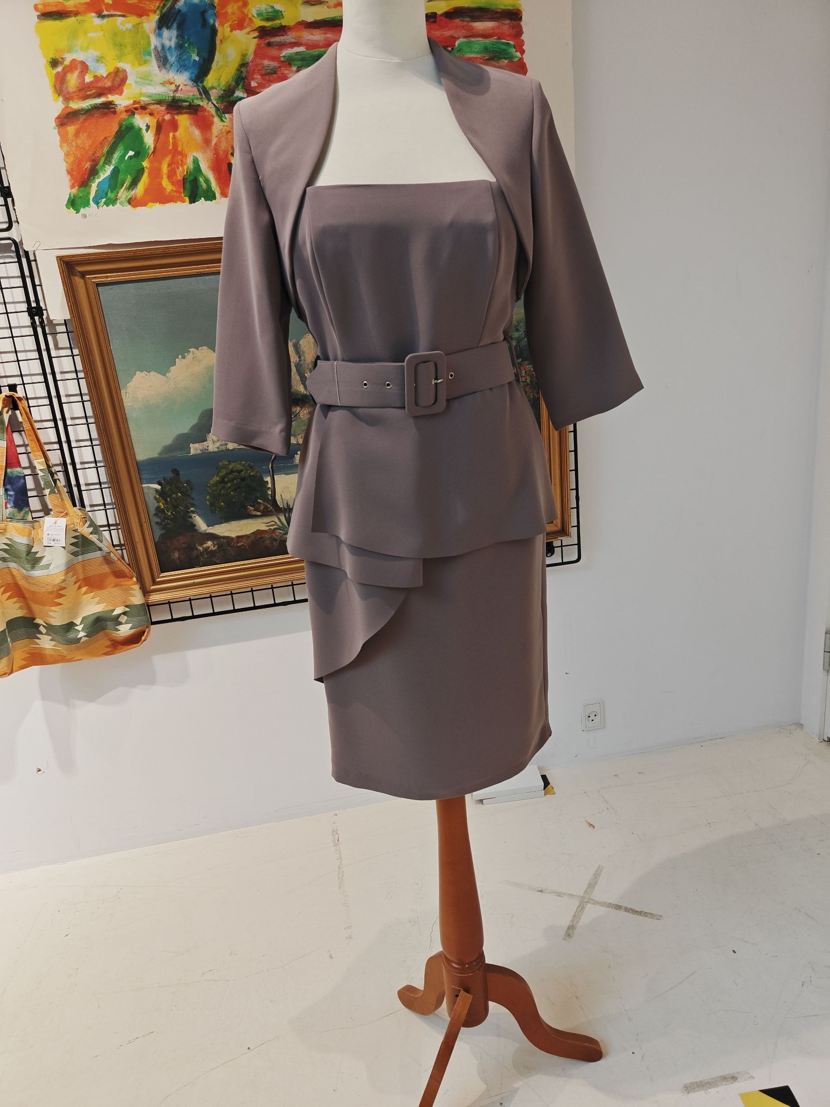 Kjole med bolero