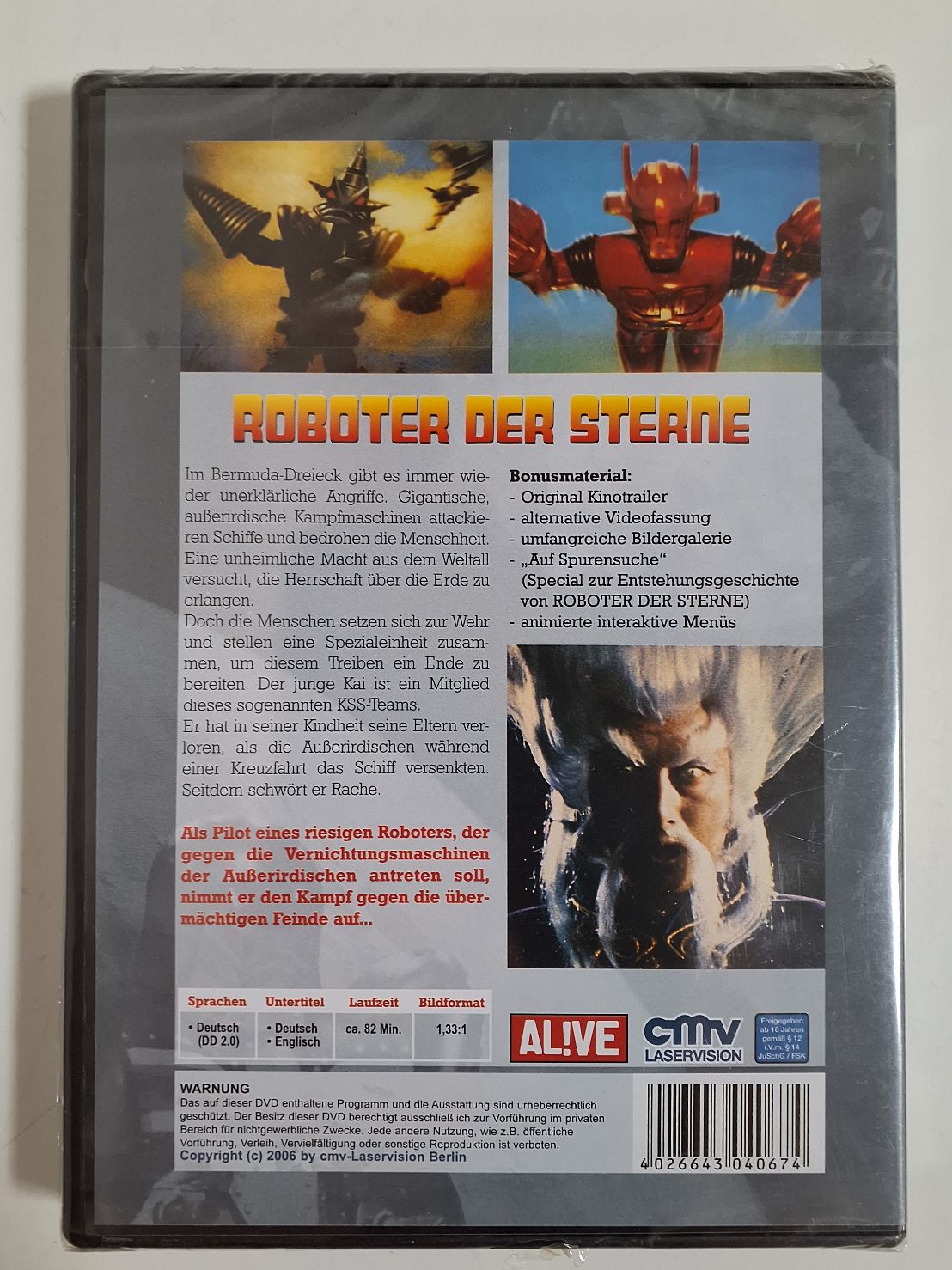 Dvd: Roboter der Sterne