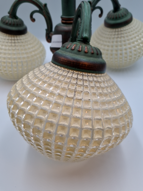 Retro loftslampe 3 arme