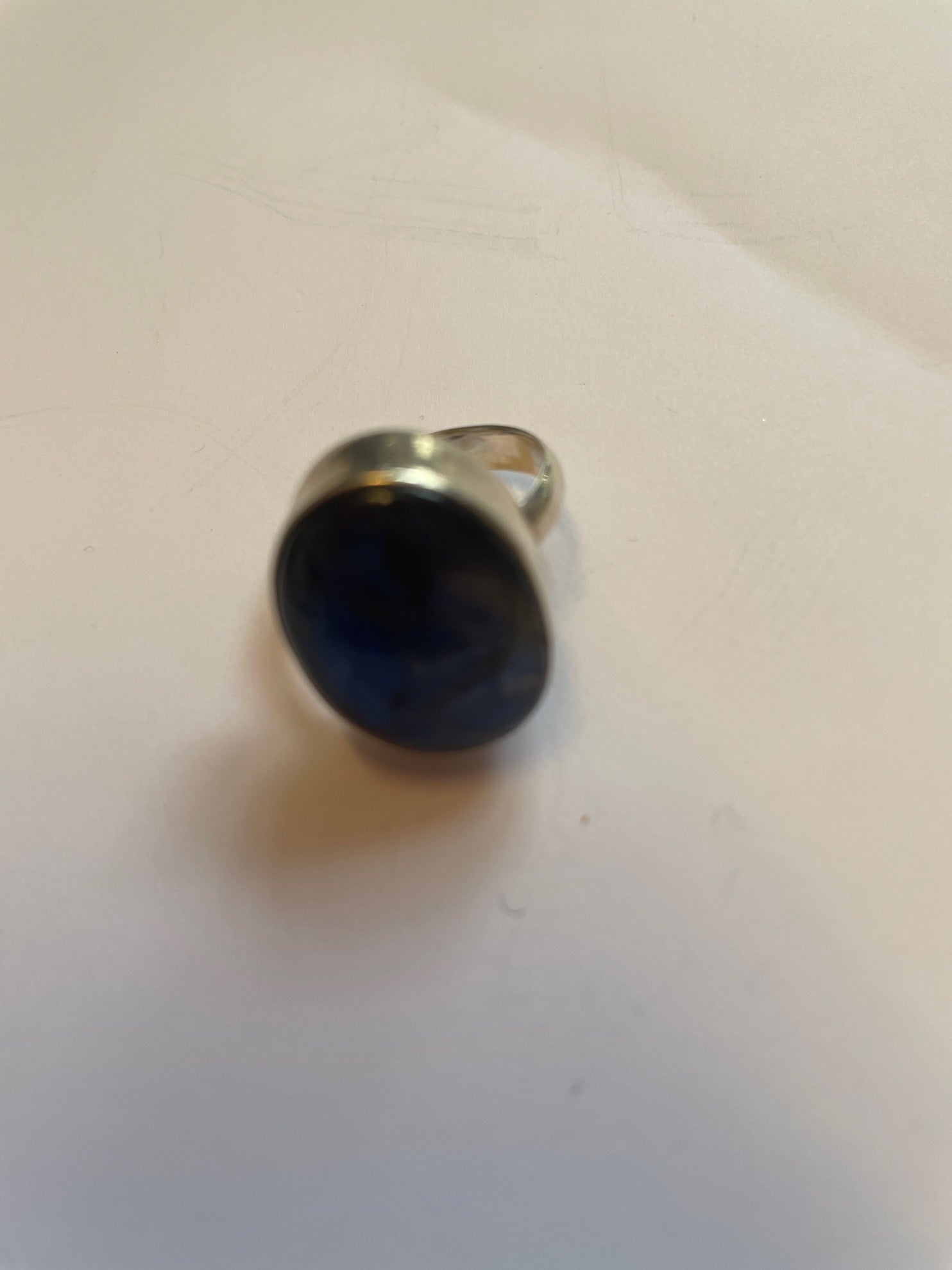 Smykker ring med sten