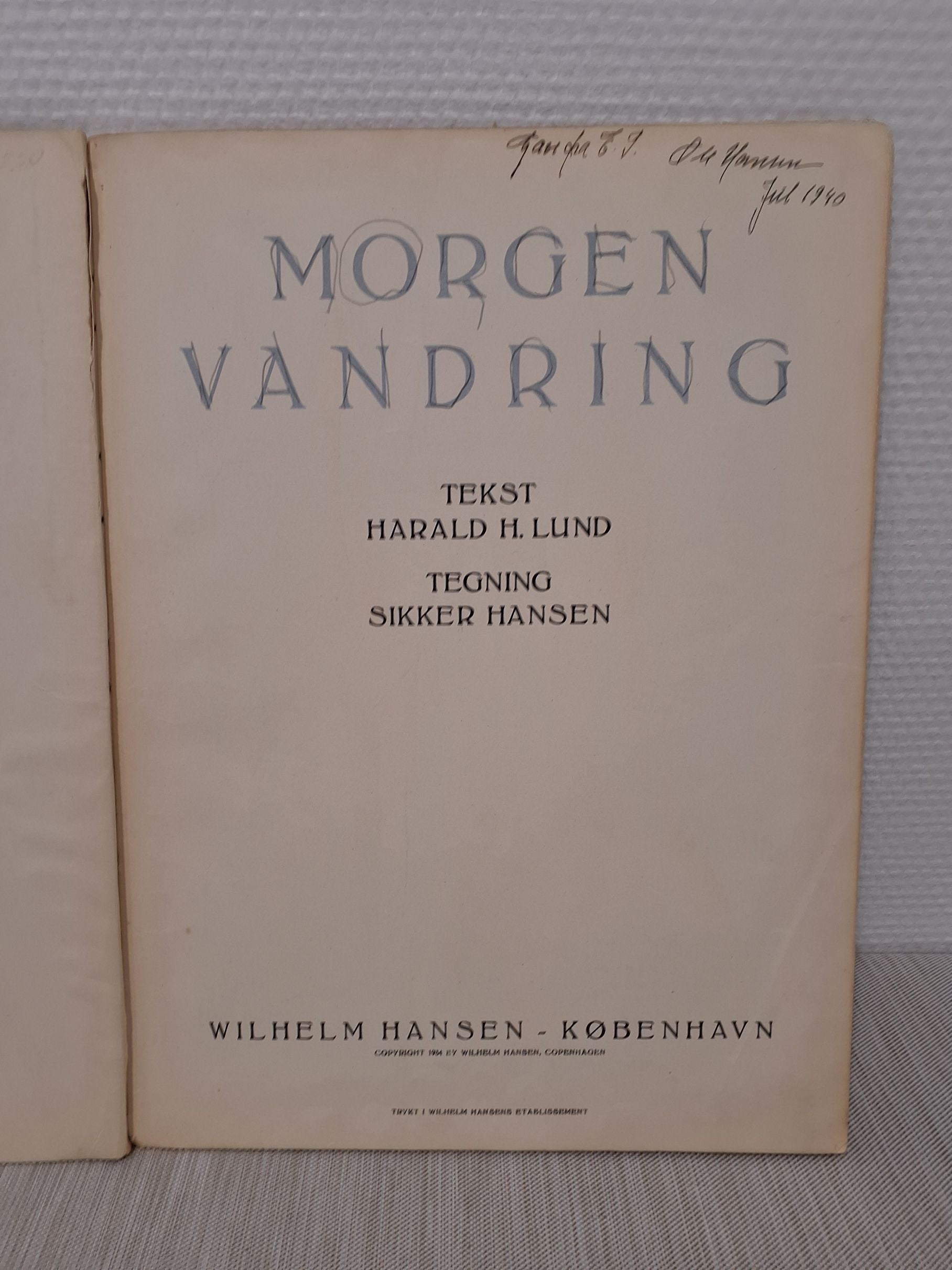 Morgenvandring - wulhelm Hansen