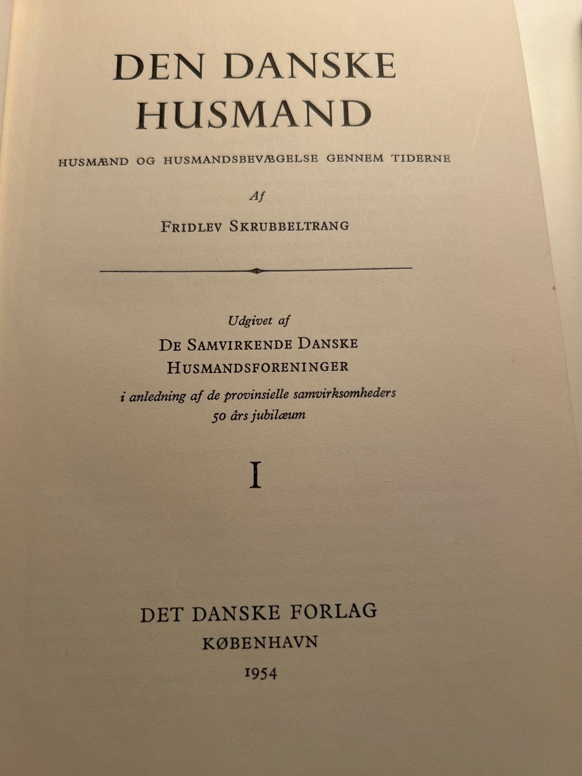 Den danske husmand 2 bind