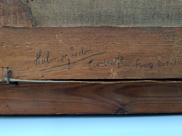 Flot maleri af Holmegaard 1924