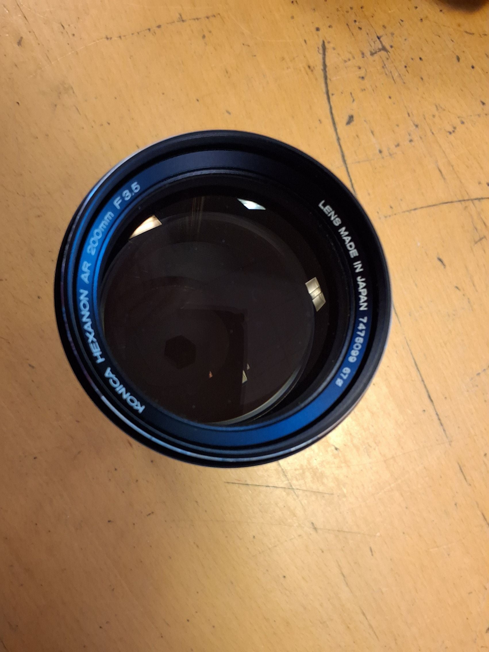 Konica 200 mm tele