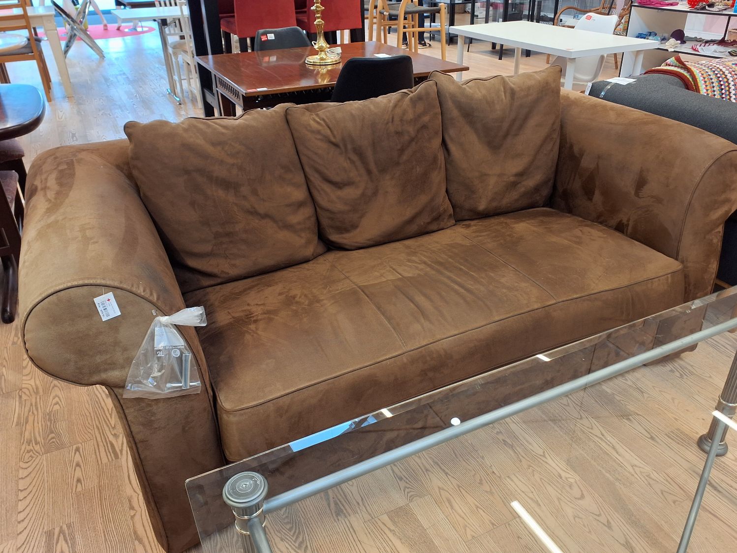 Sofa brun
