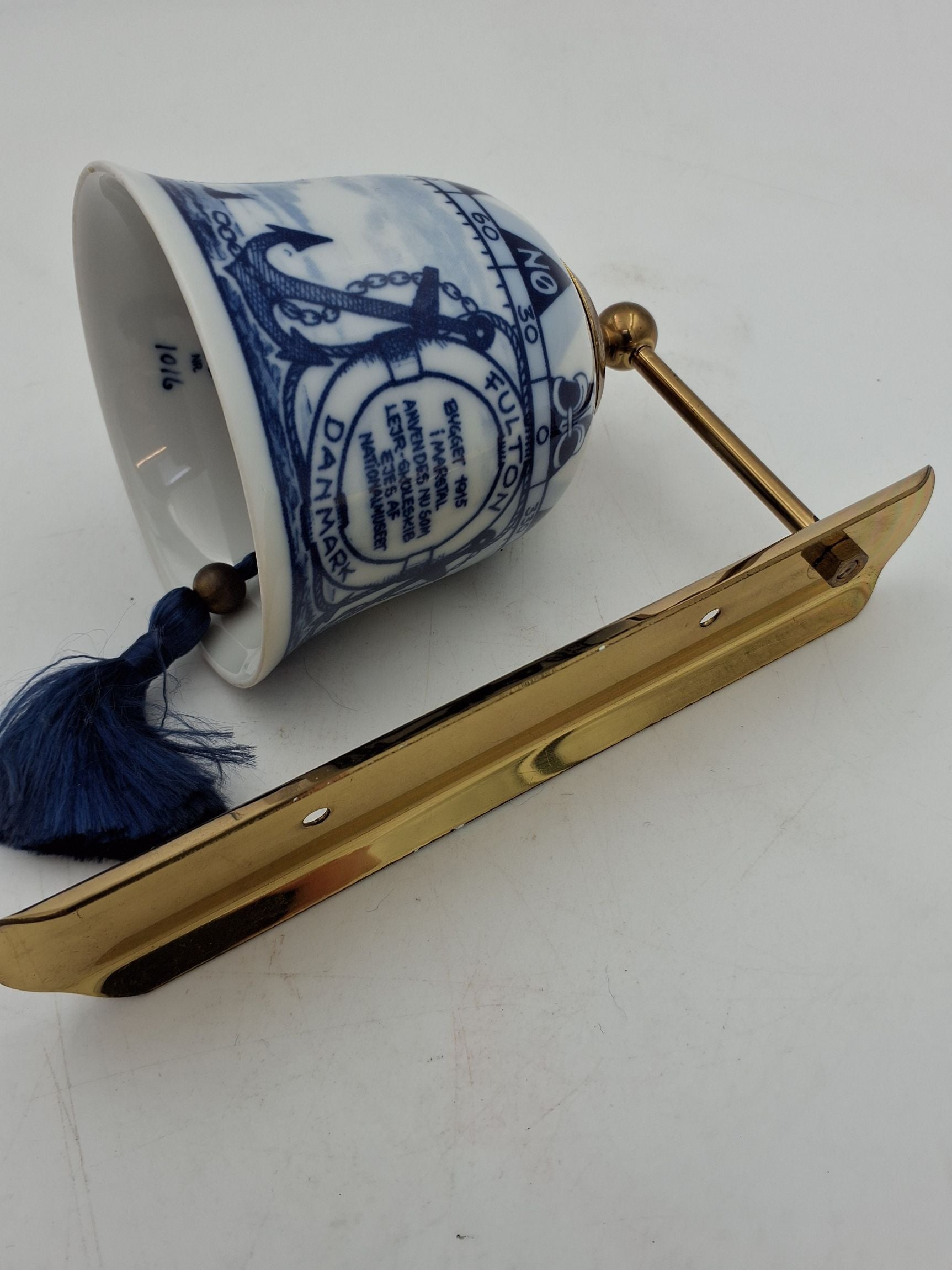 Skibsklokke m/messingophæng, Vinholt Design
