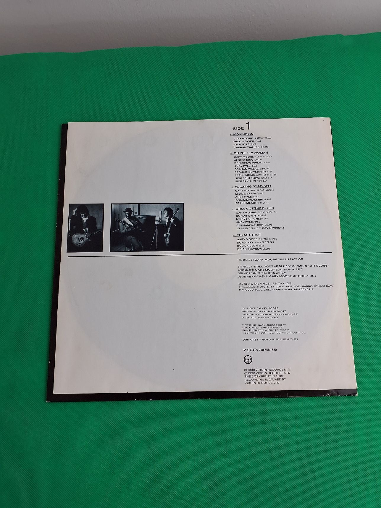 LP. Gary Moore: Still got the blues