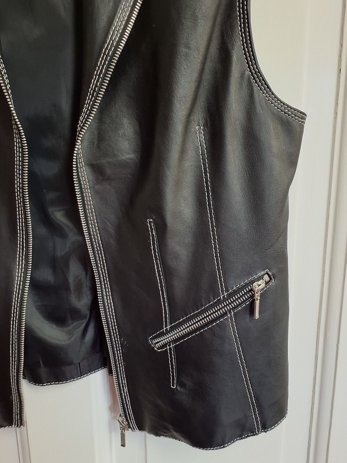 Vest skind/pels