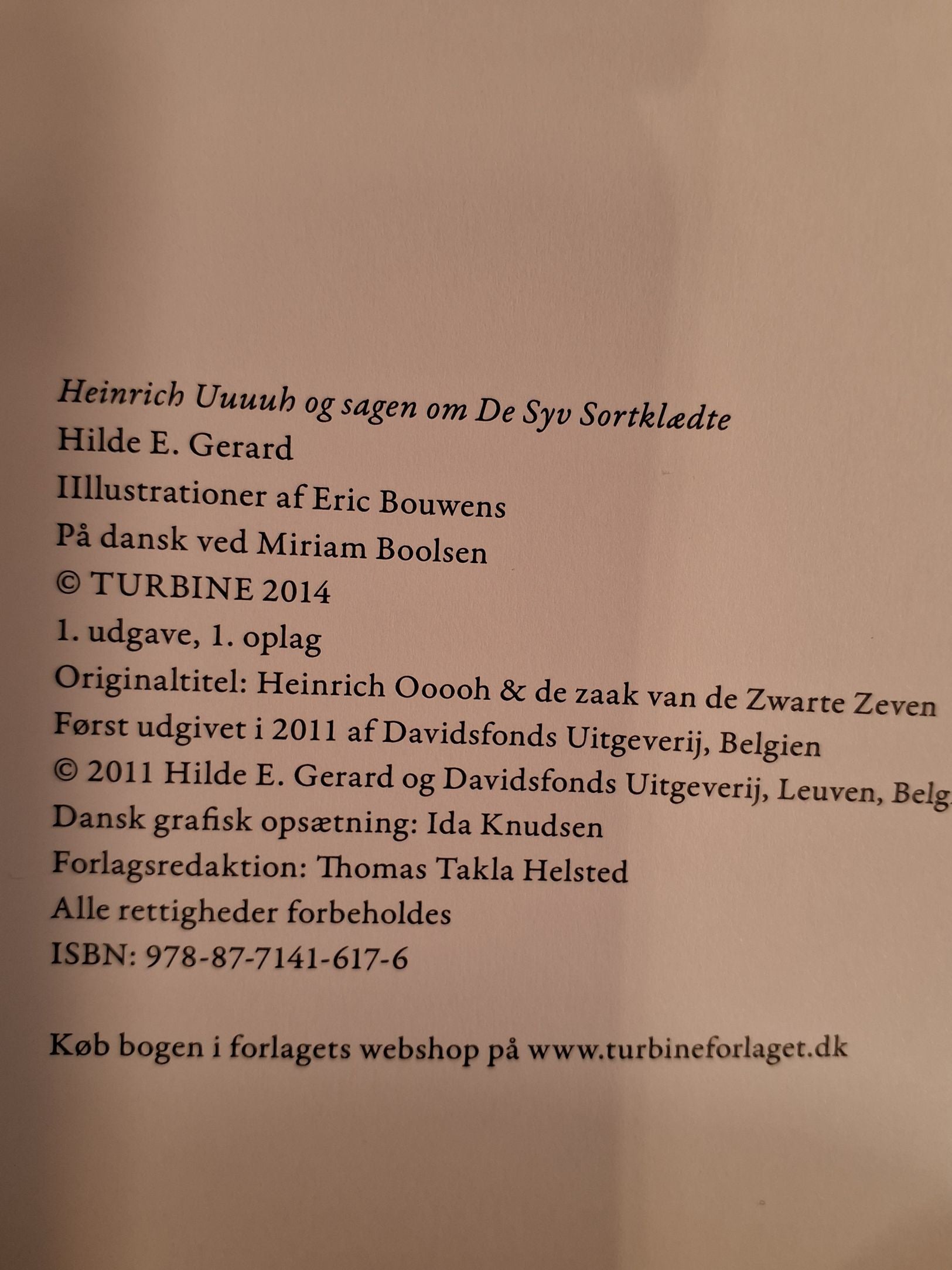 Heinrich Uuuuh Syv Sortklædte