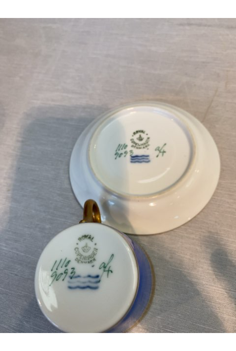 Royal Copenhagen blå