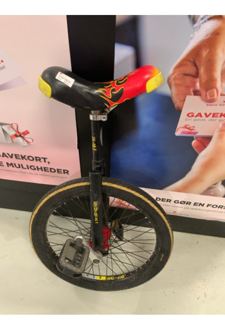 Et hjulet cykel