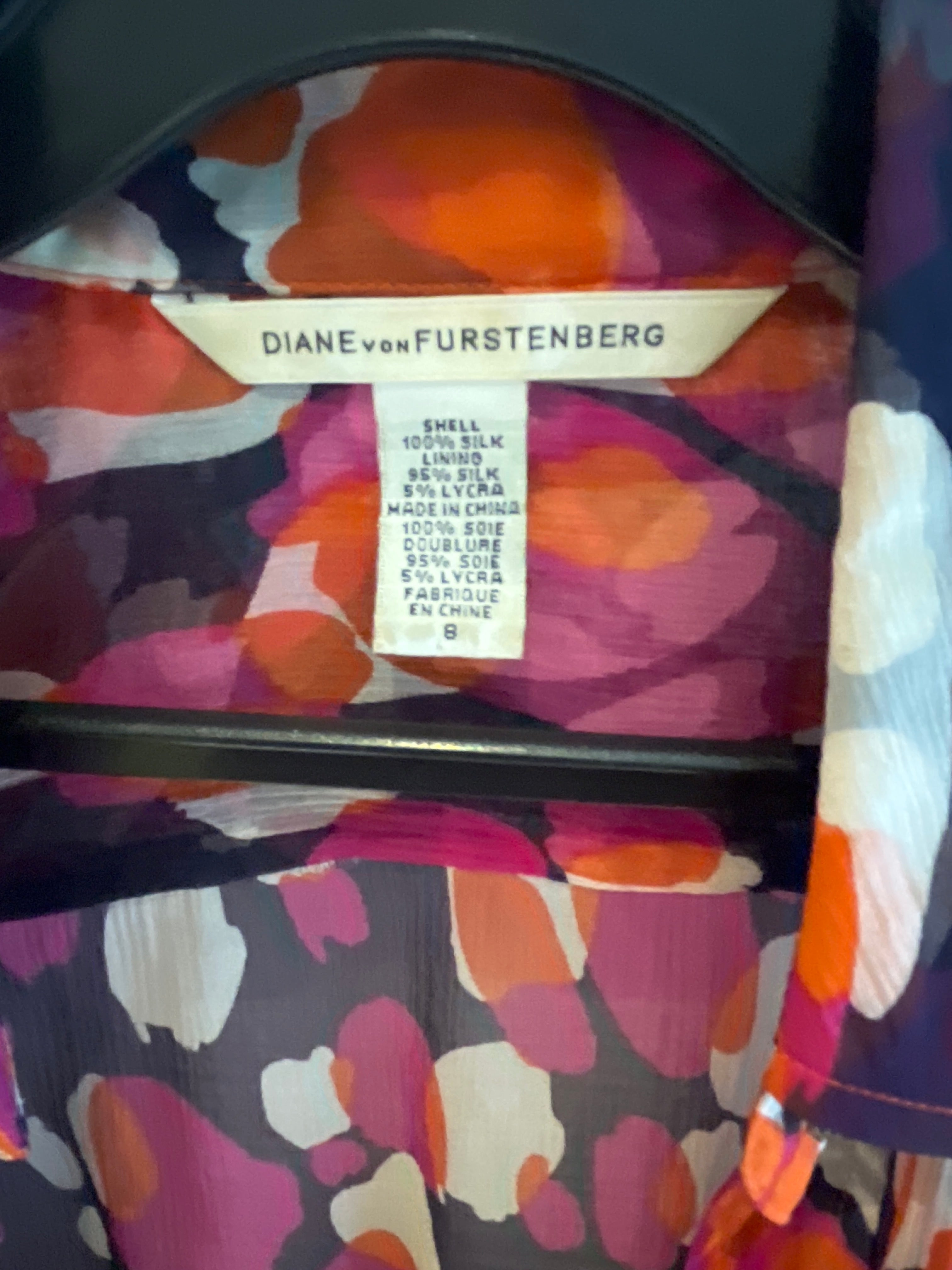 Diane Von Furstenberg Kjole