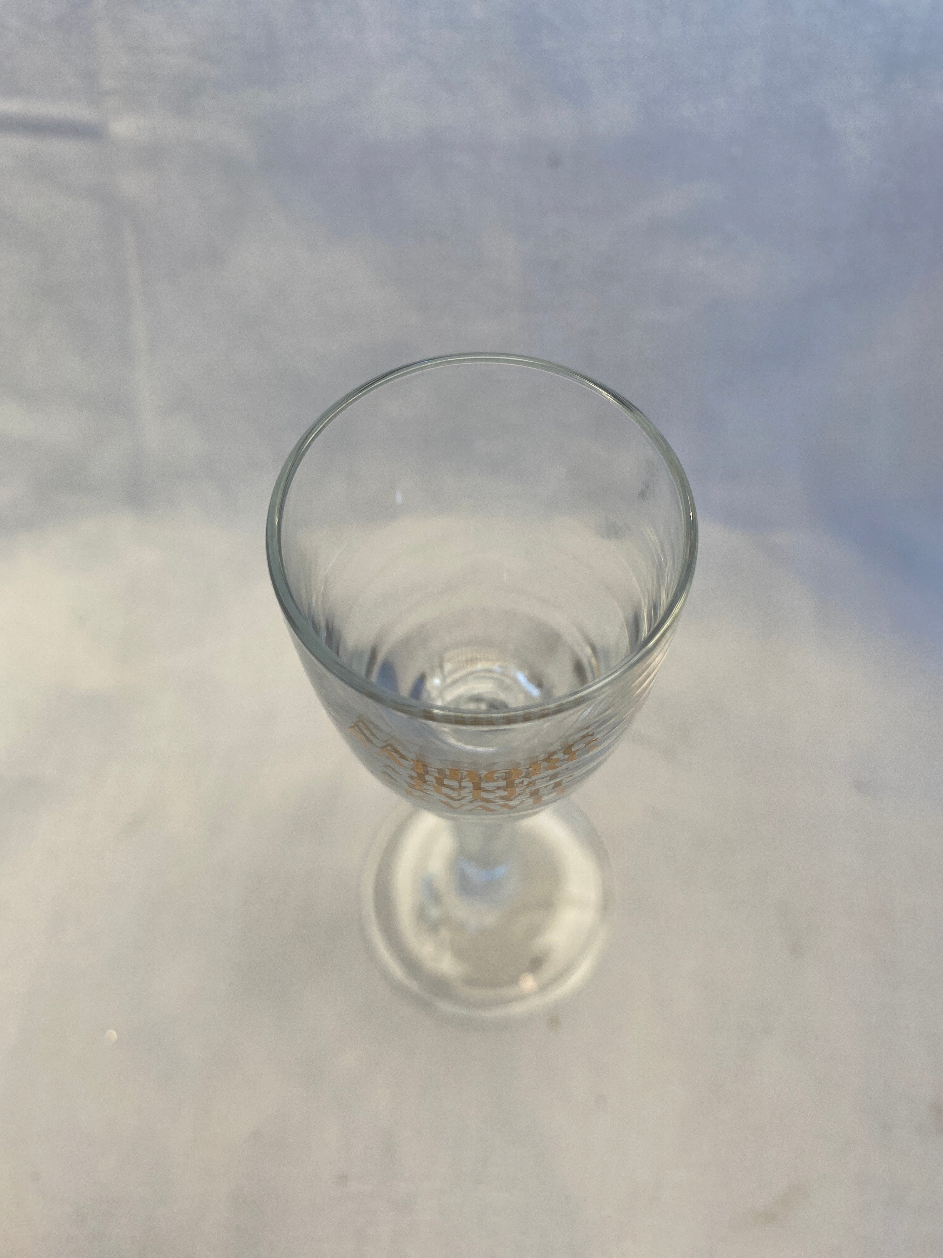Holmegaard akvavit glas