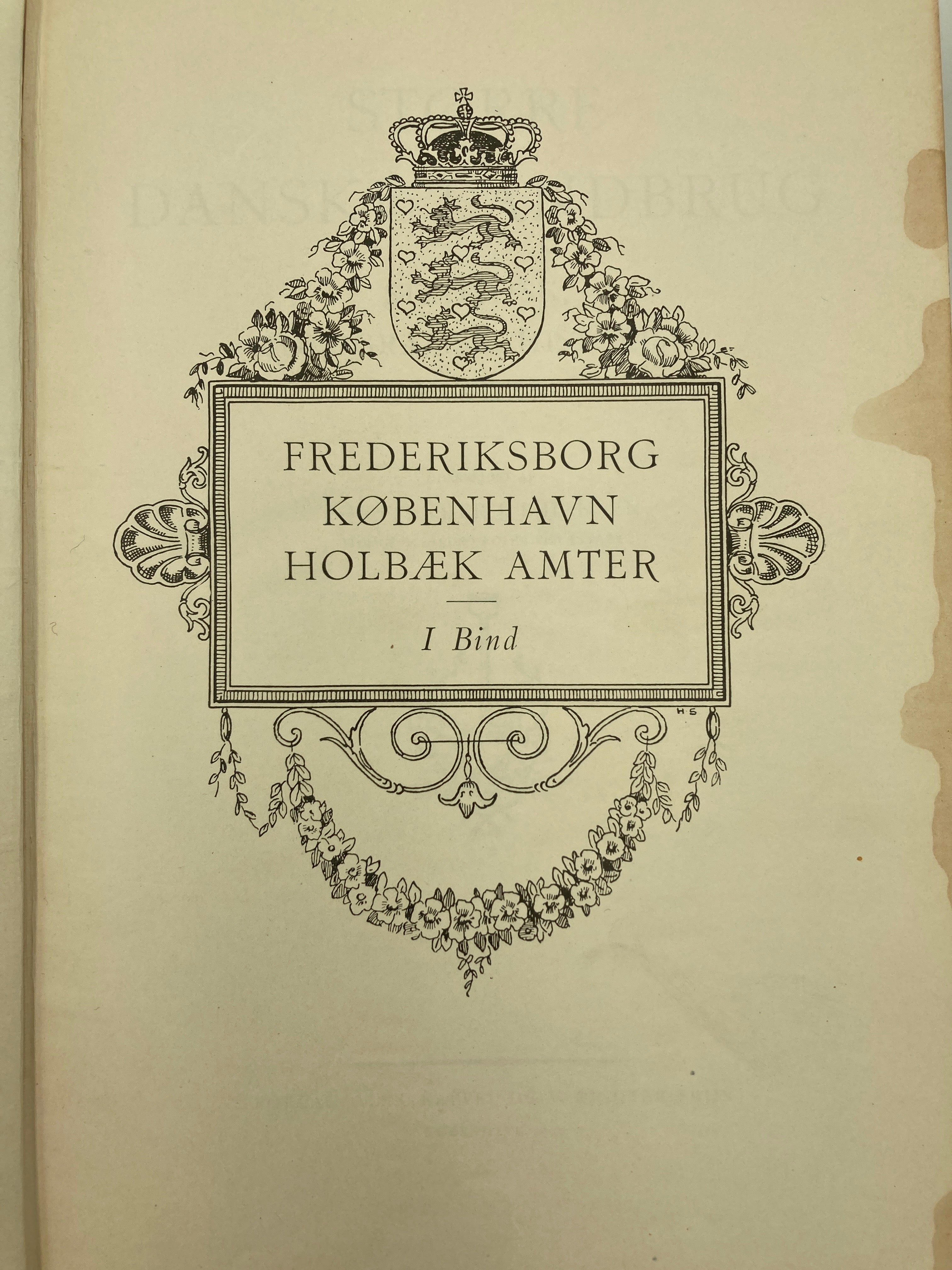 Større danske landbrug (bog samling)