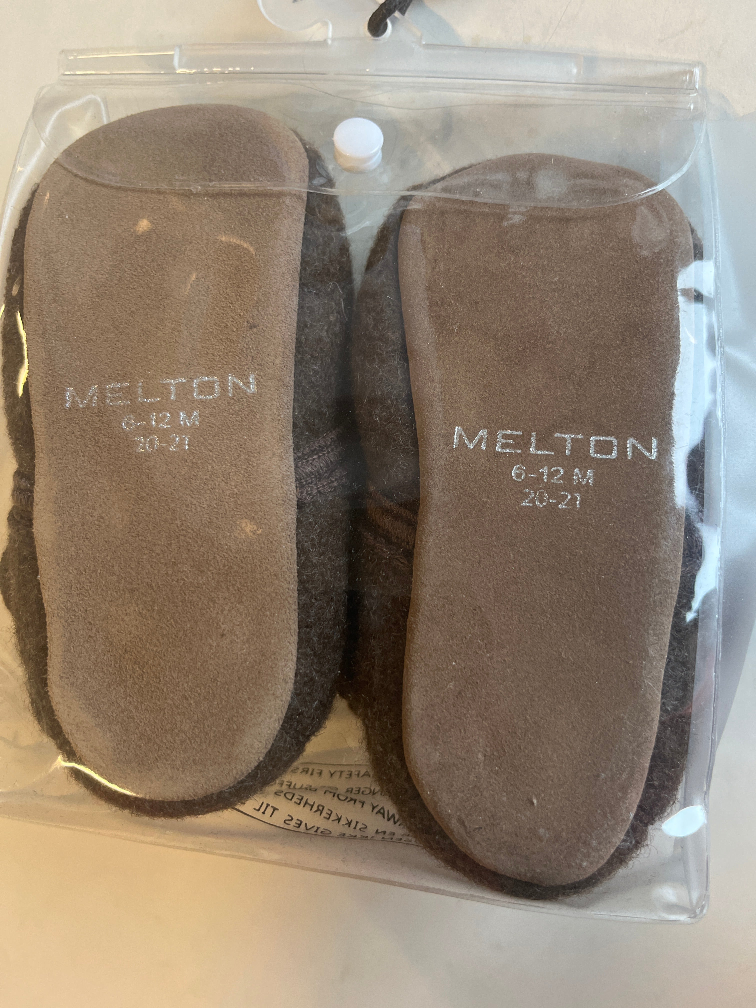 Melton Uld hjemmesko