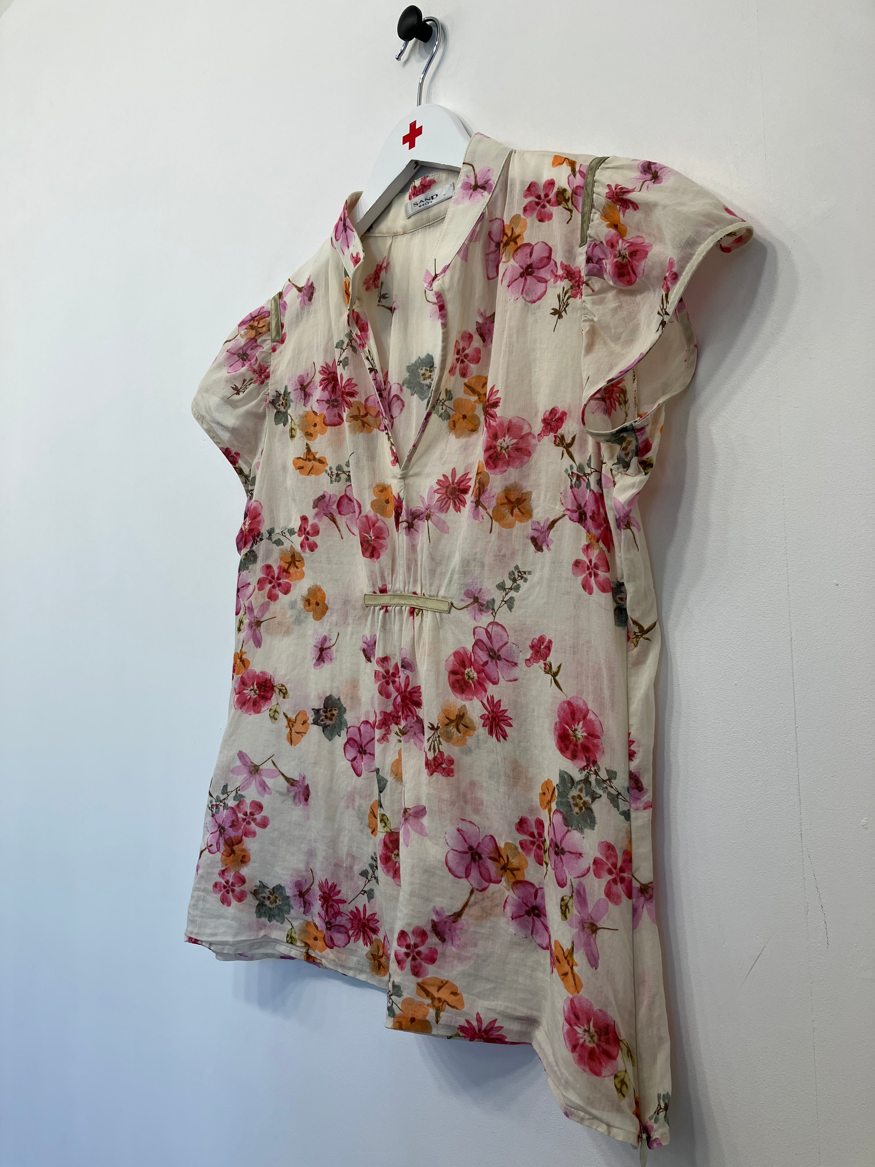 Sand Bluse